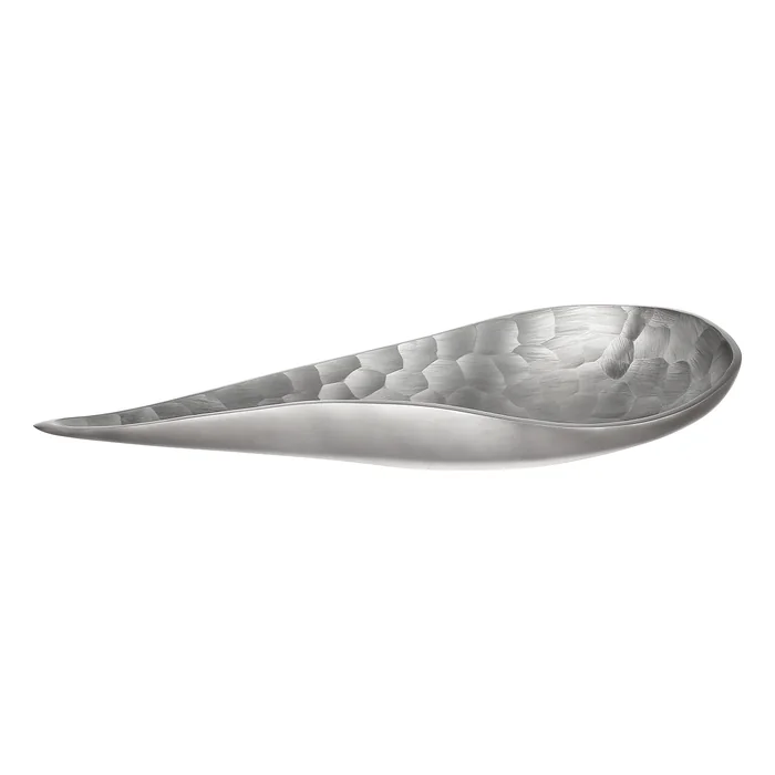 Поднос-лодка 53 см. «Diamond» серебряный — Homier Decor