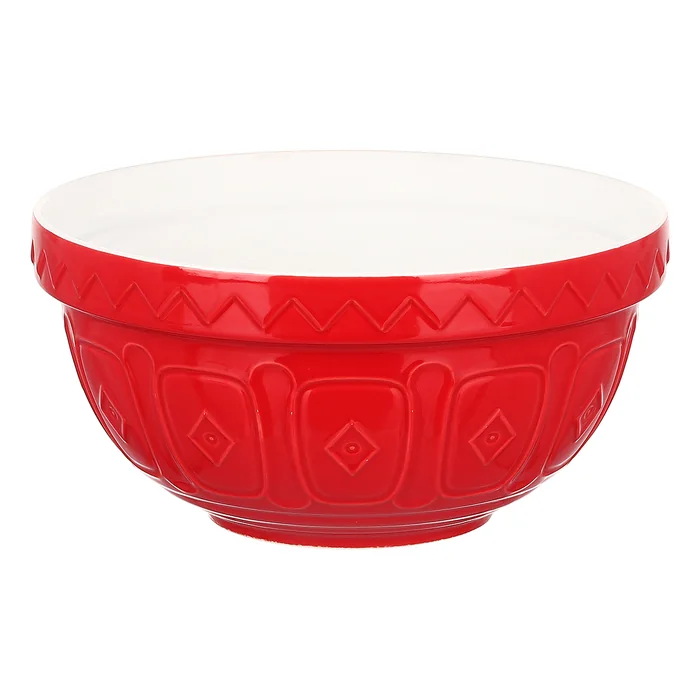 Миска для смешивания Colour Mix, 21 см, 1,1 л, красная — Homier Decor