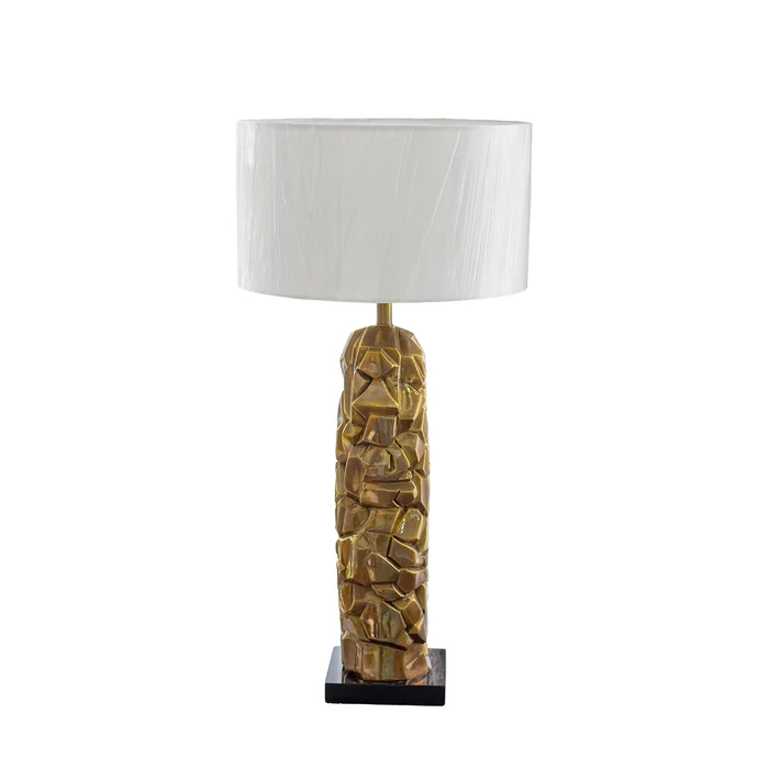 Настольная лампа 60 см. золотая — Homier Decor