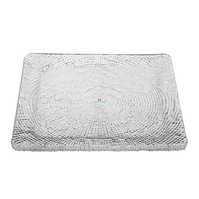 Блюдо квадратное 24 см. «Diamante» — Homier Decor